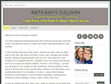 Tablet Screenshot of anitadavissullivan.com